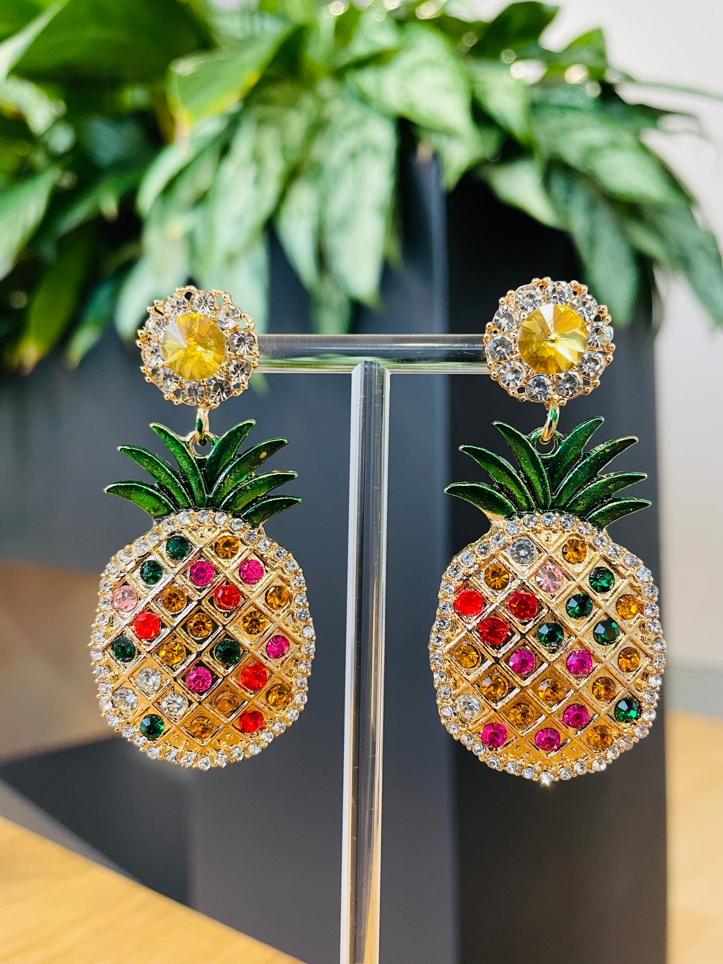Tropical Pineapple Earrings