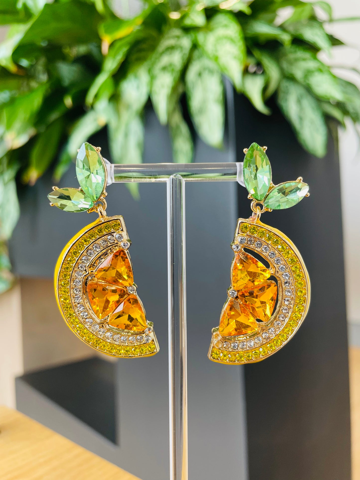 Lemon Slice Earrings