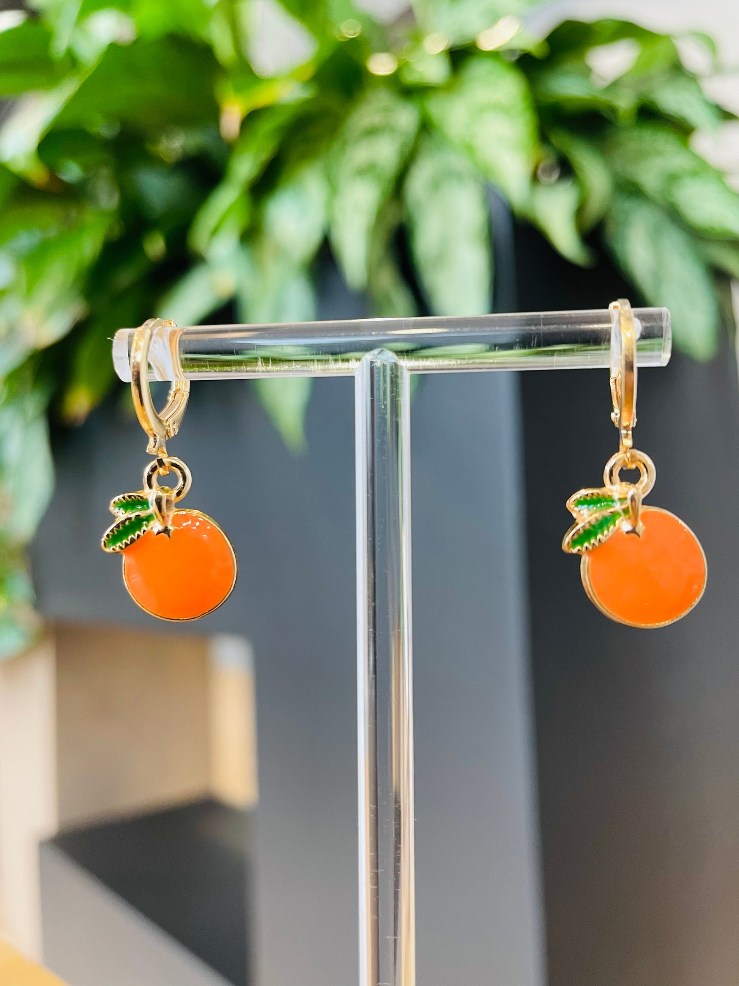 Little Orange Earrings