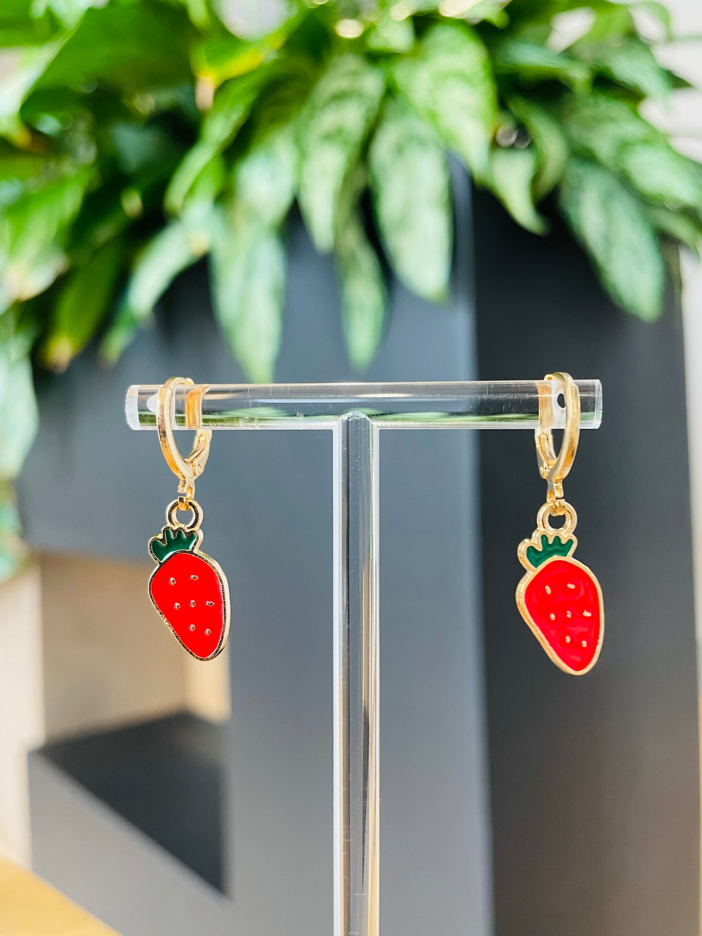 Little Strawberry Earrings