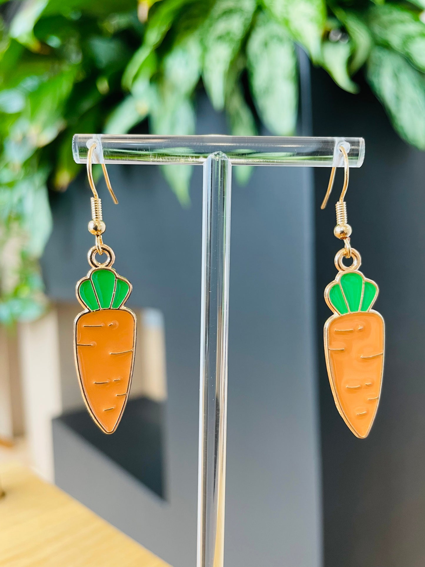 Carrot Earrings