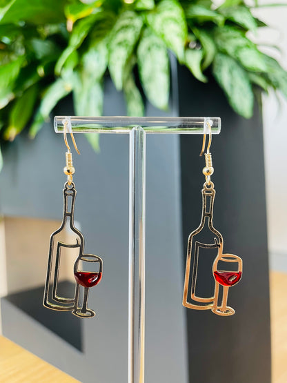 Hollow Out Wine & Bottle