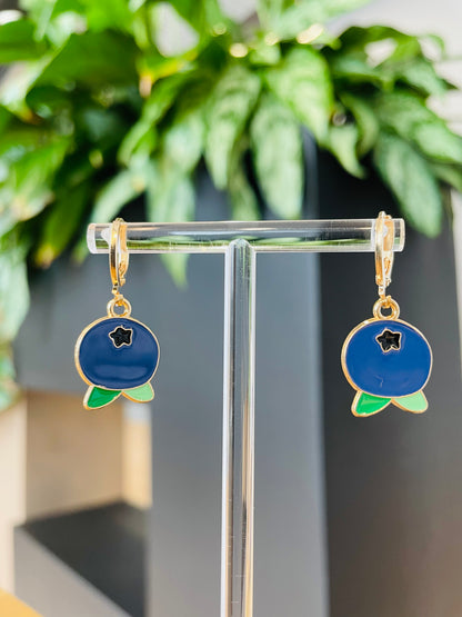 Little Blueberry Earrings