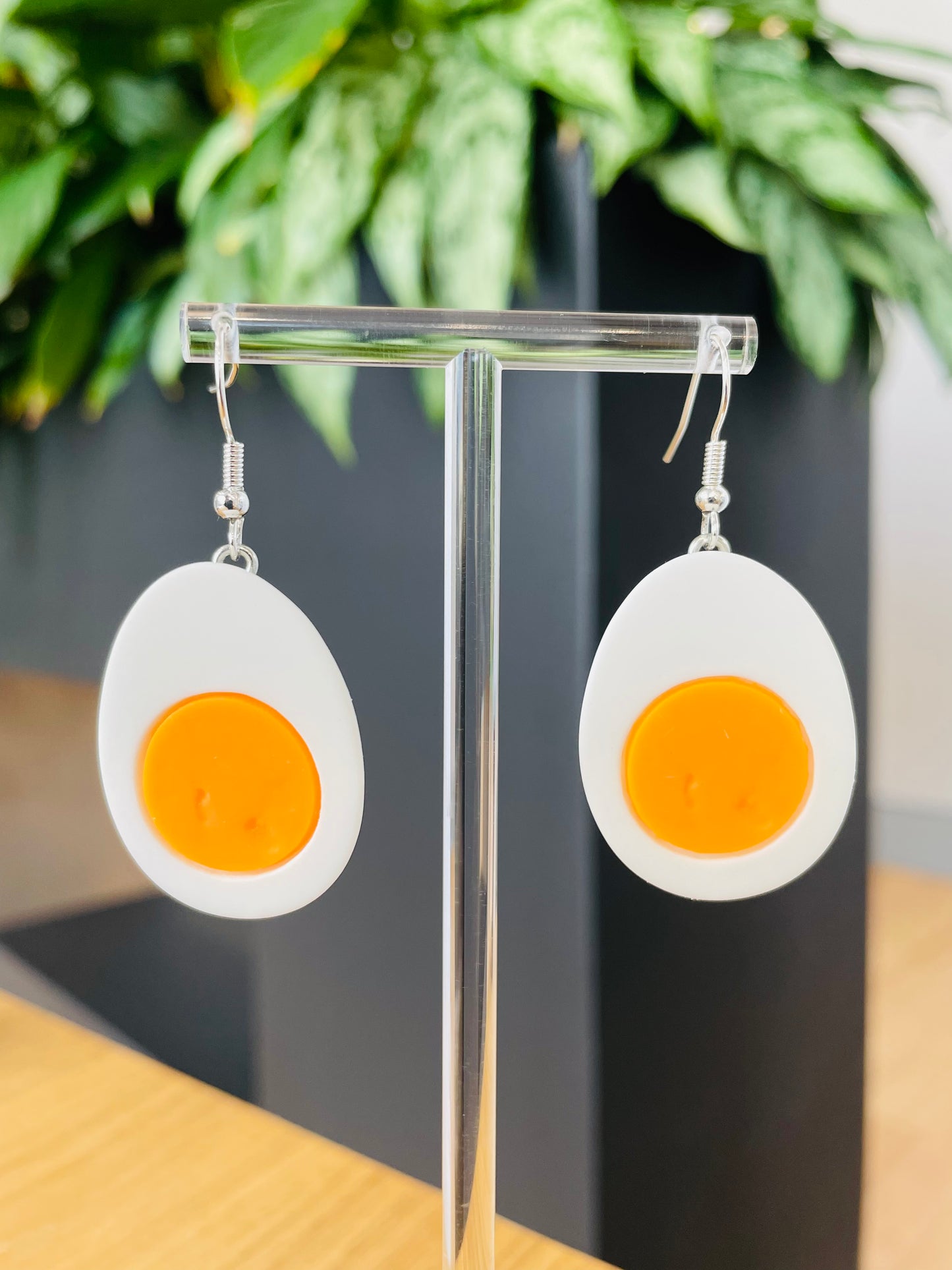 Boiled Egg Earrings