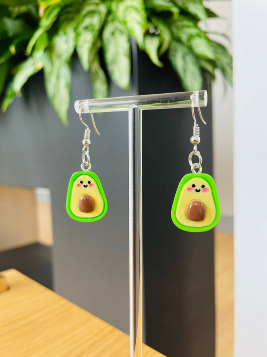 Cute Avocado Earrings