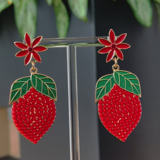 Strawberry Earrings 