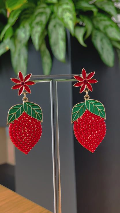Strawberry Earrings 