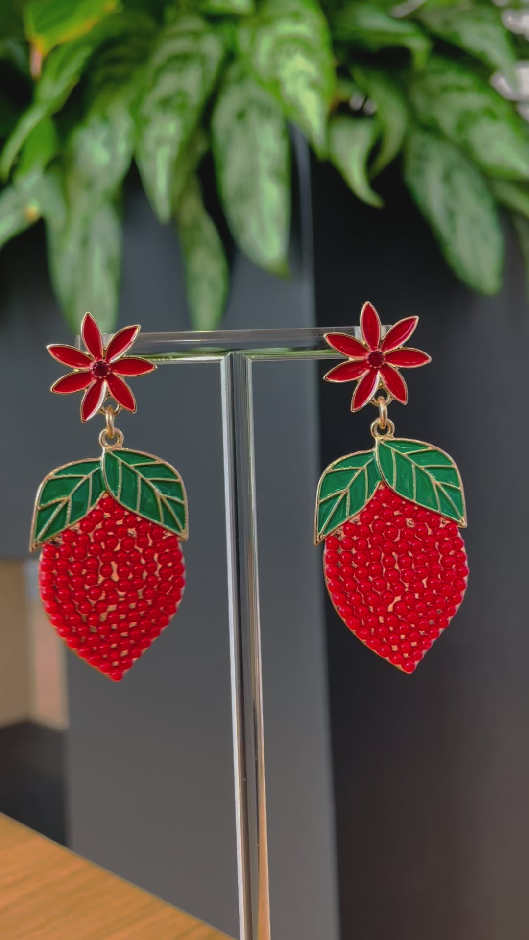 Strawberry Earrings 