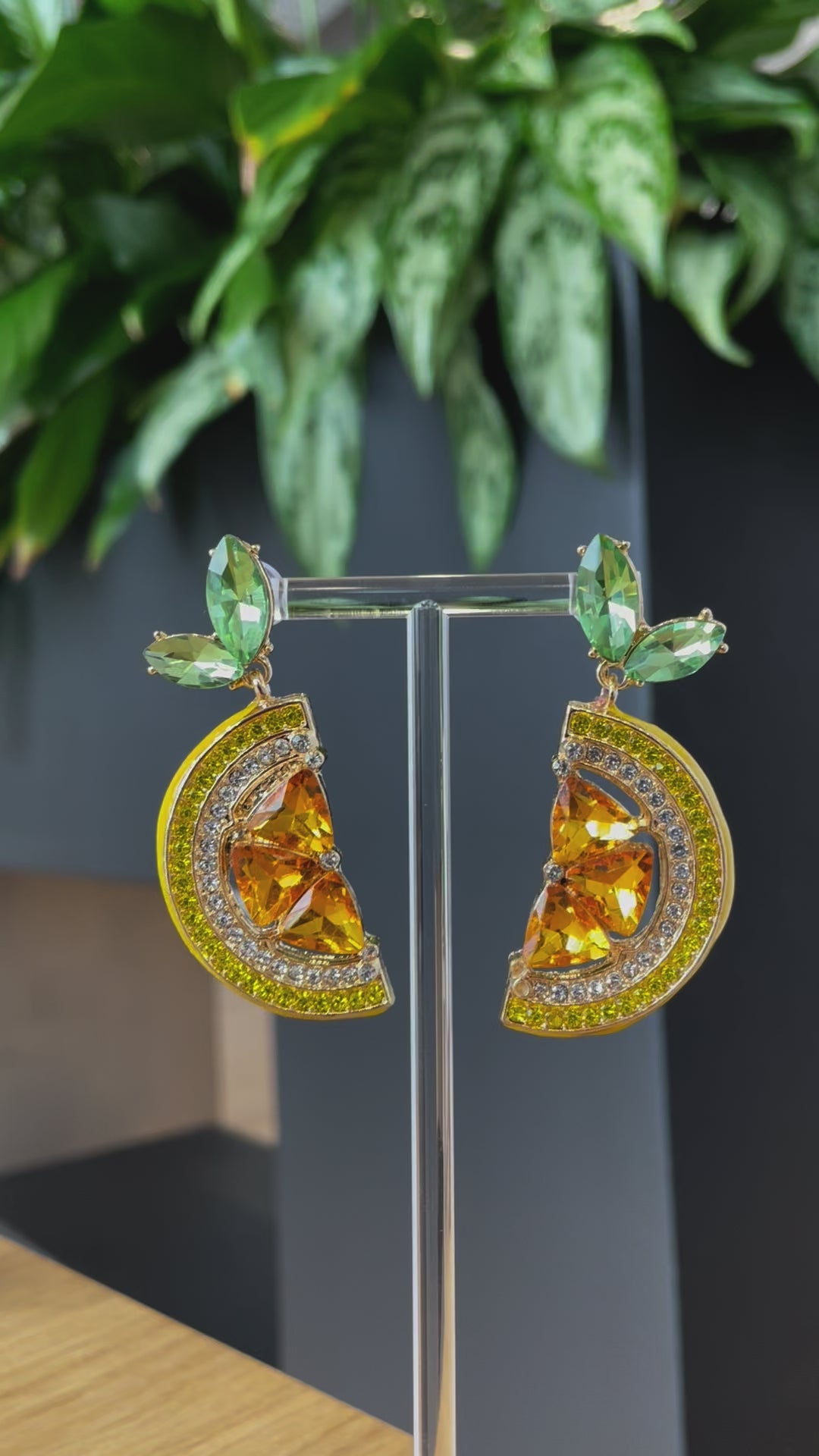 Lemon Slice Earrings 