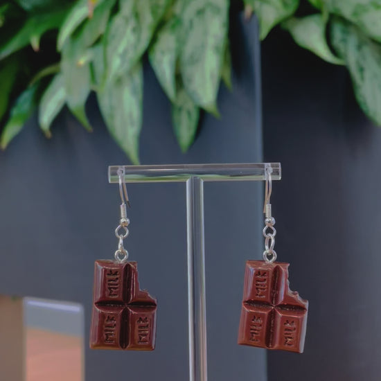 Chocolate Bite Earrings 