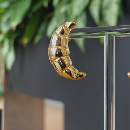 Croissant Earrings 