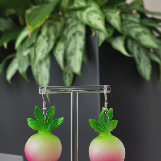 Radish earrings 